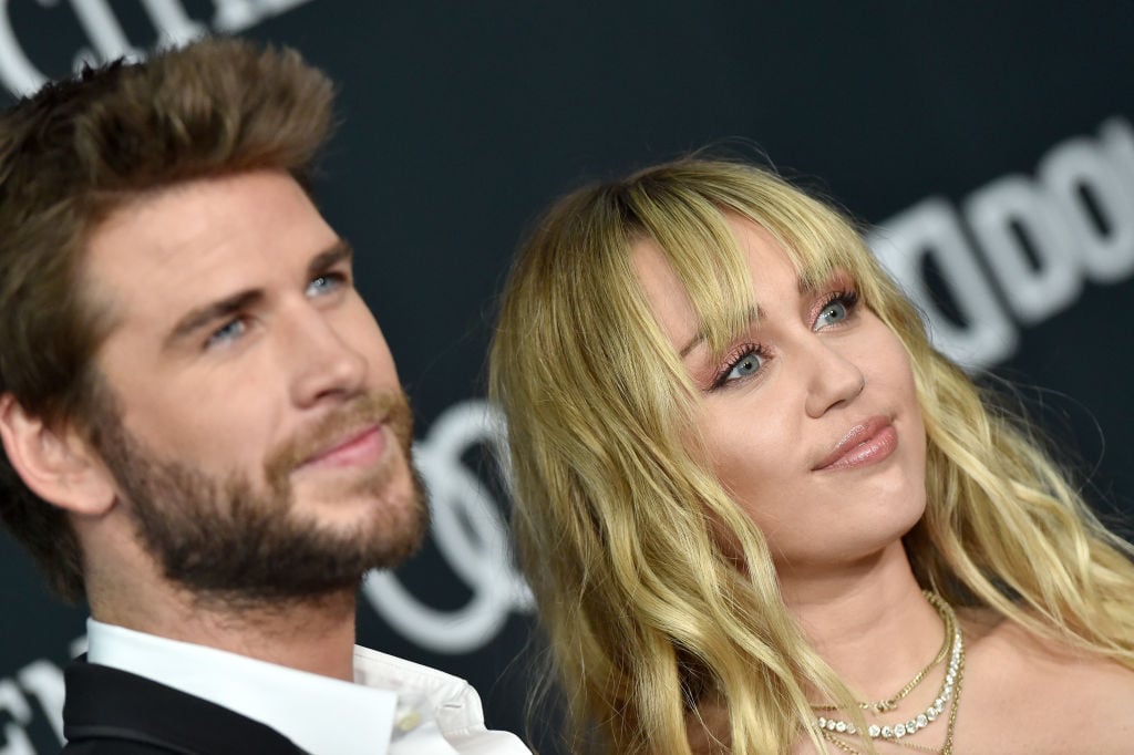 Liam Hemsworth and Miley Cyrus 