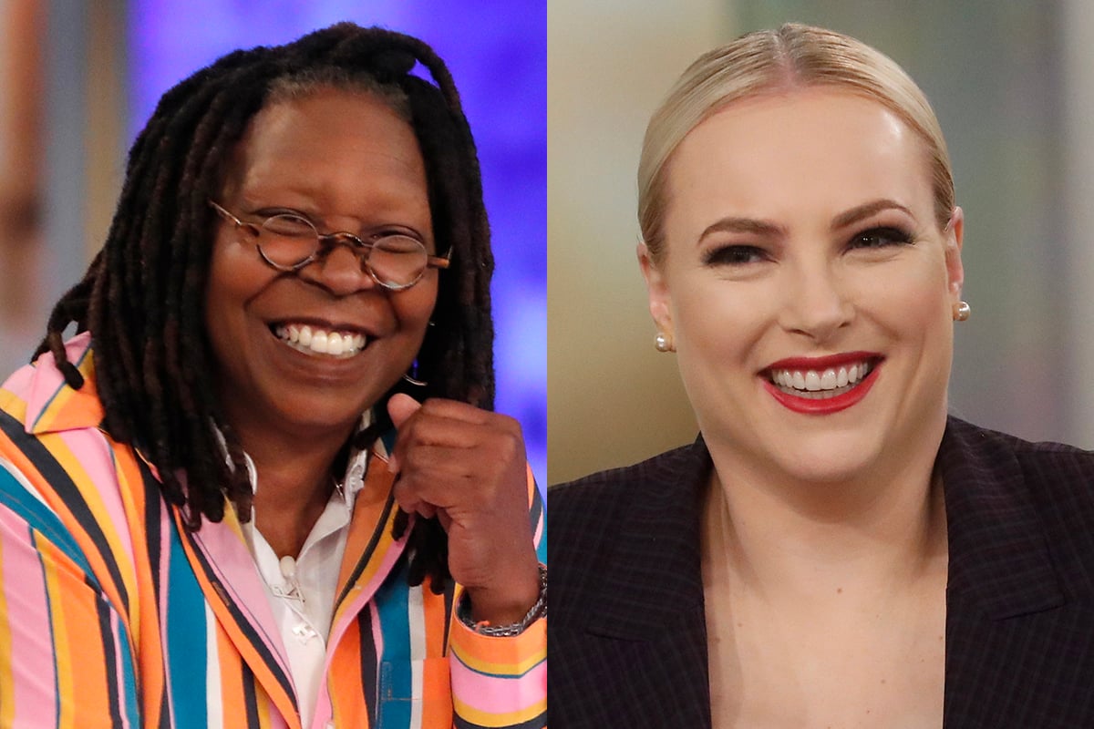 Whoopi Goldberg and Meghan McCain