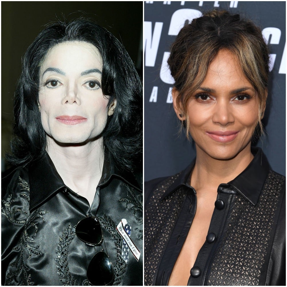 Michael Jackson and Halle Berry