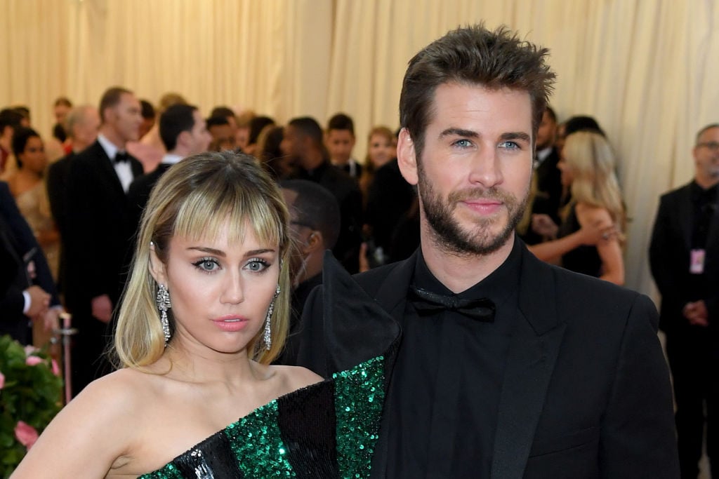 Miley Cyrus and Liam Hemsworth 2019 Met Gala