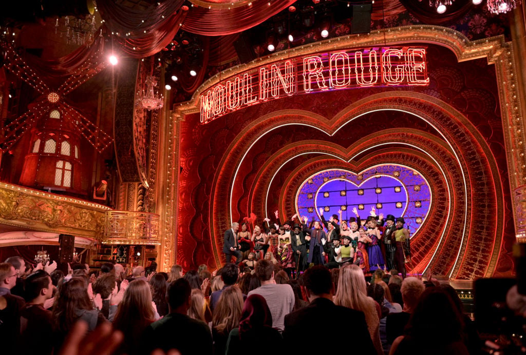 The cast of Broadway's 'Moulin Rouge!' performs live on 'Good Morning America' on February 18, 2020