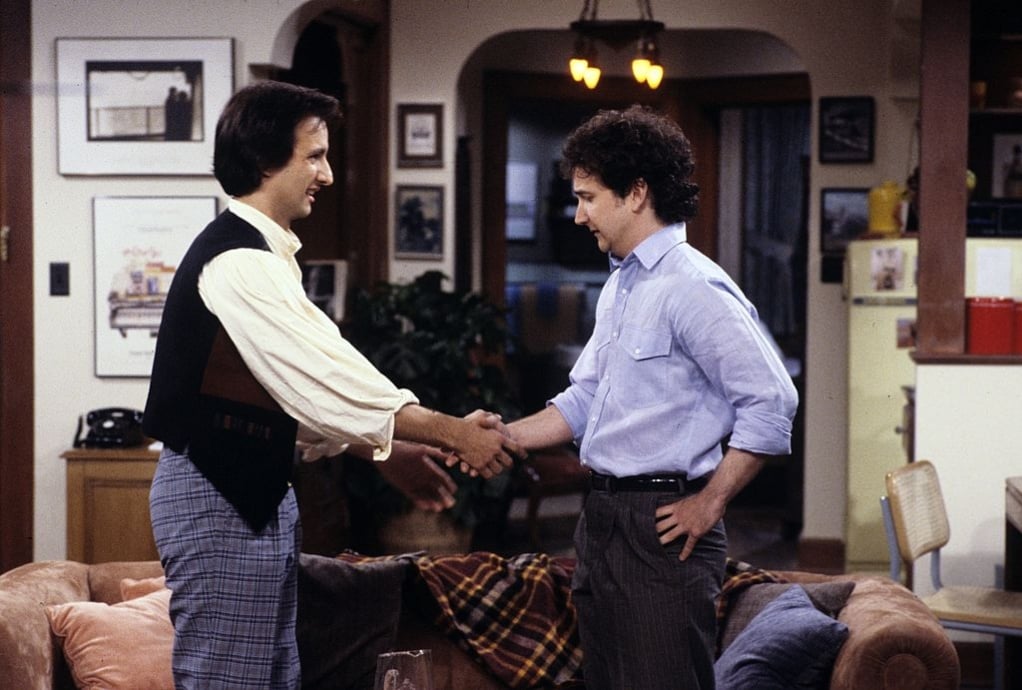 Bronson Pinchot, Mark Linn-Baker in 'Perfect Strangers'