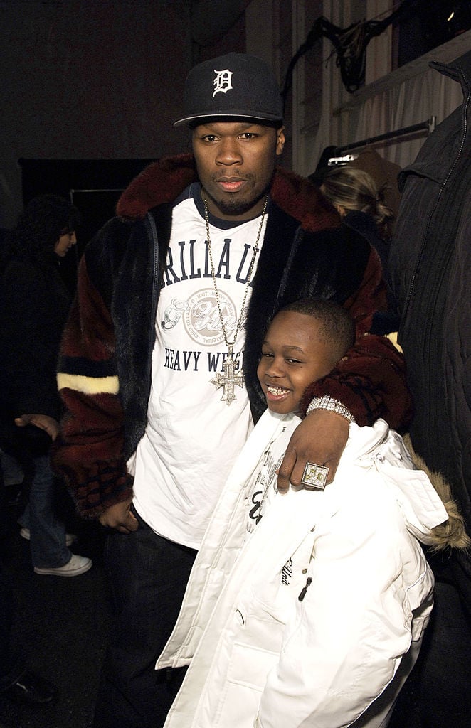 Curtis "50 Cent" Jackson and Marquise Jackson in 2006