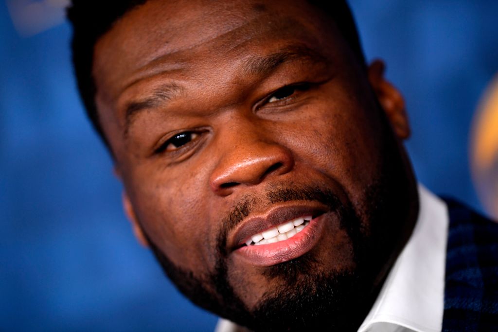 Curtis "50 Cent" Jackson at an event in January 2020