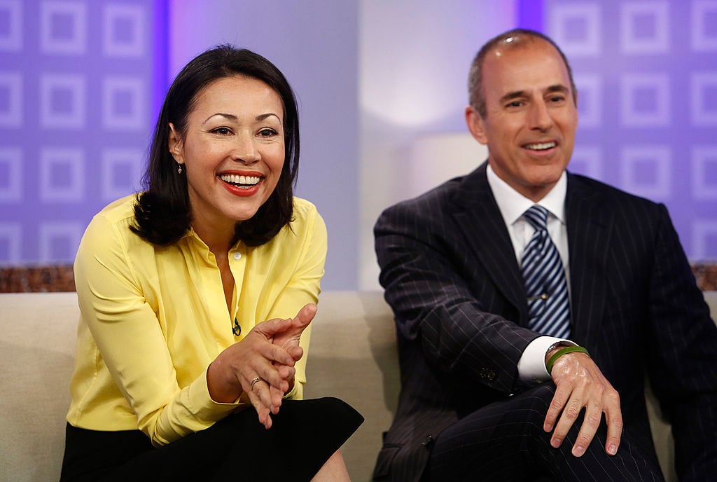 Ann Curry and Matt Lauer of the 'Today Show' 