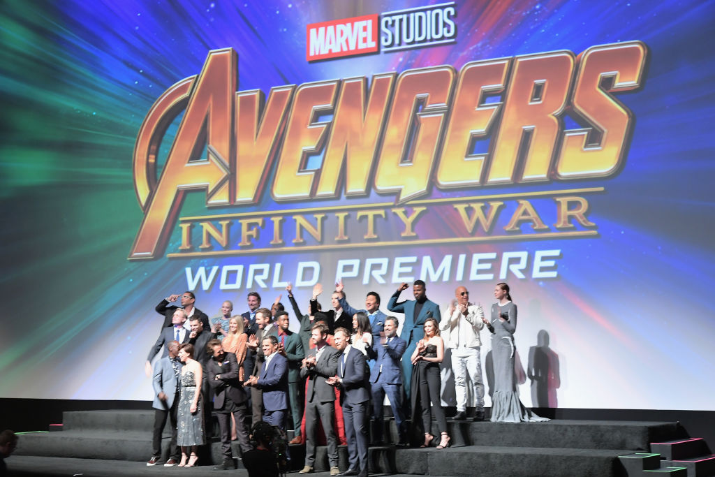 The cast of Marvel's 'Avengers: Infinity War' attend the Los Angeles Global Premiere 