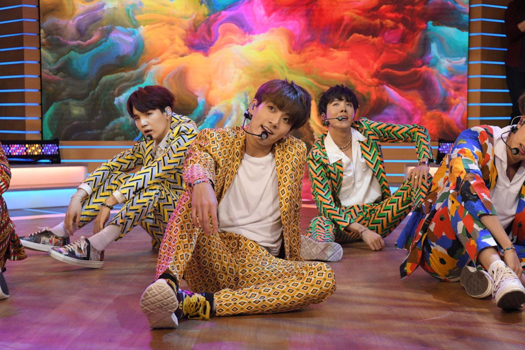 BTS performs live on 'Good Morning America'   