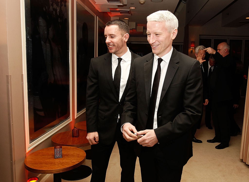 Ben Maisani and Anderson Cooper