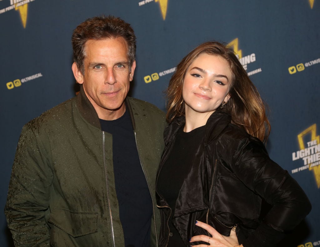 Ben Stiller and Ella Stiller