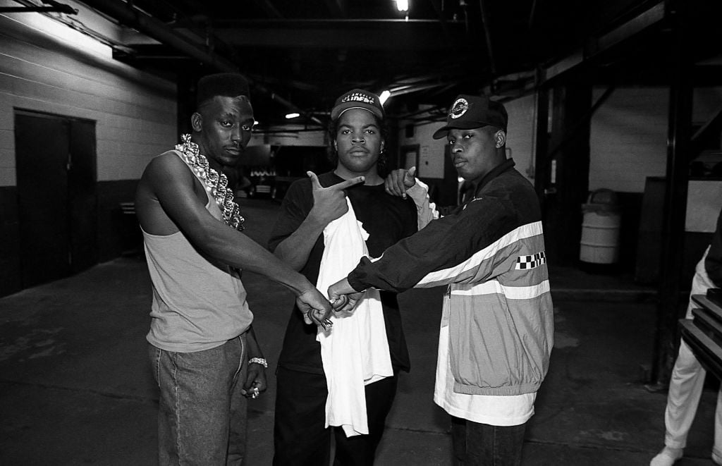 Big Daddy Kane, Ice Cube, and Chuck D