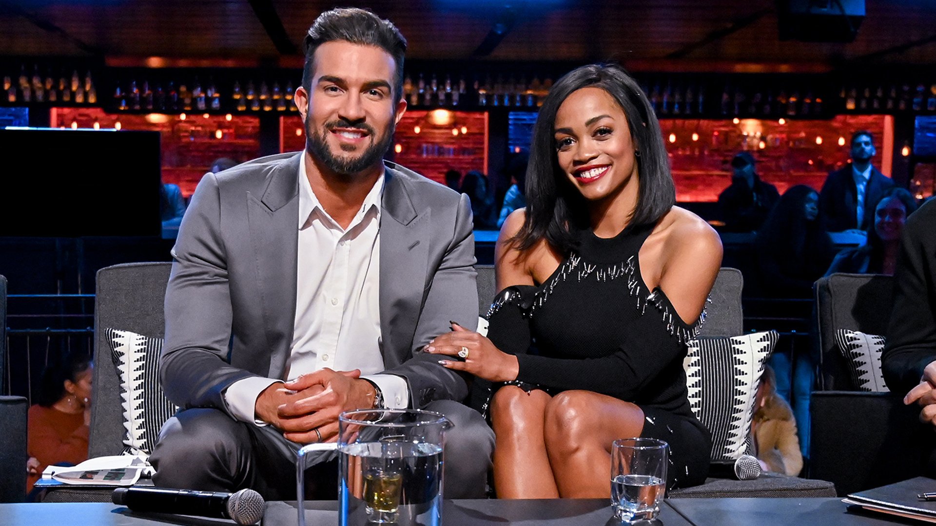 Bryan Abasolo and Rachel Lindsay guest judge on 'The Bachelor: Listen to Your Heart' in 2020