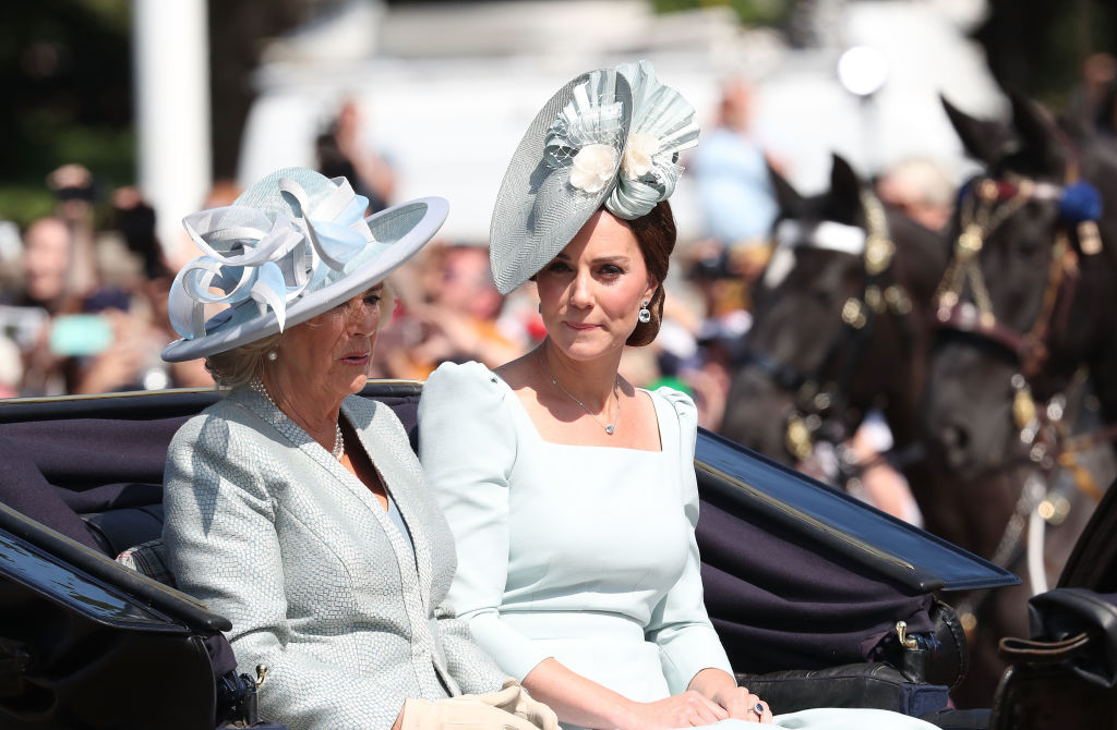 Camilla Kate Trooping the Colour