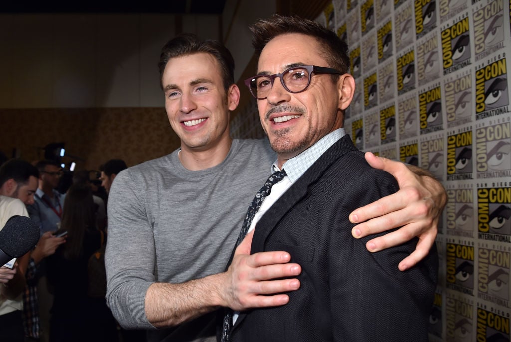 Chris Evans Robert Downey Jr.