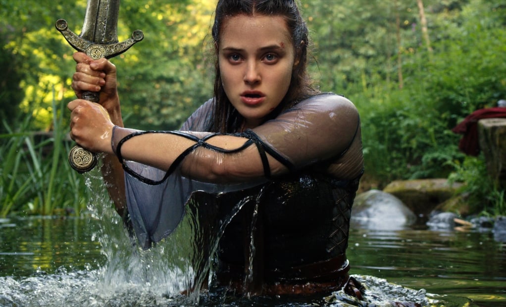 Katherine Langford as Nimue in 'Cursed'