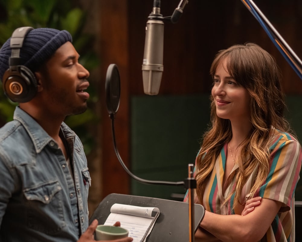 Dakota Johnson and Kelvin Harrison Jr.