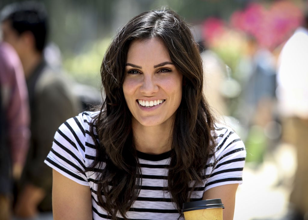 Daniela Ruah on the set of NCIS: Los Angeles |  Erik Voake/CBS via Getty Images