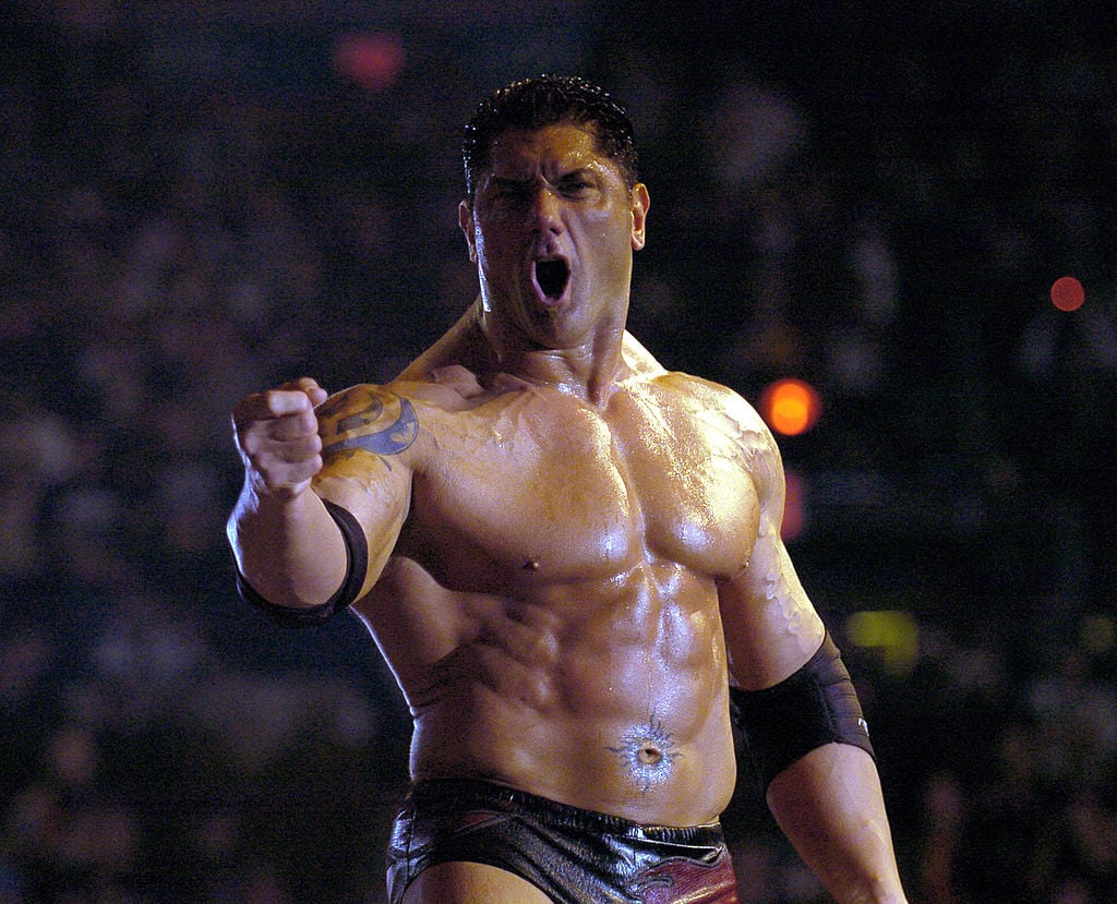 Dave Bautista wrestling