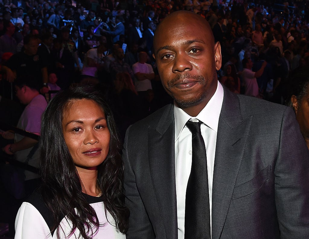 Elaine Chappelle and Dave Chappelle at an event in May 2015