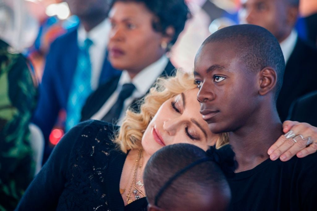 David Banda and Madonna