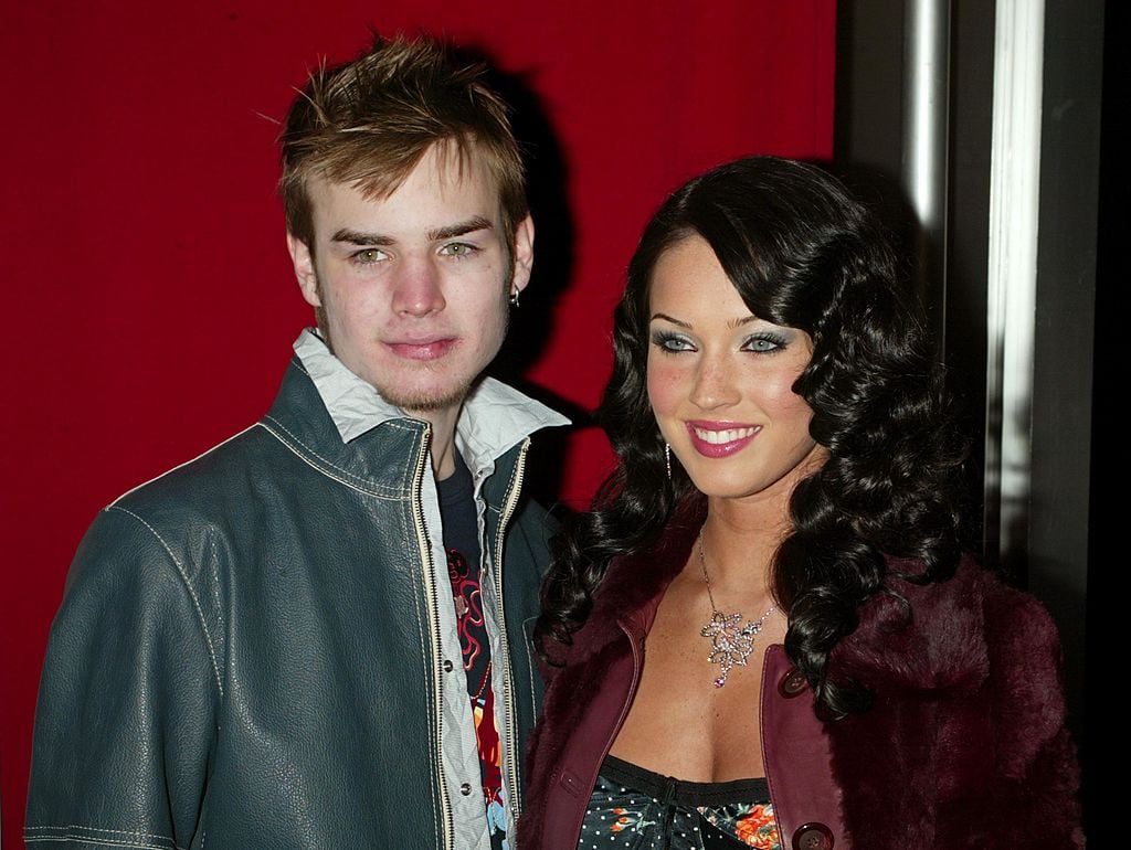 David Gallagher and Megan Fox at the premiere of 'Confessions of a Teenage Drama Queen' in 2004