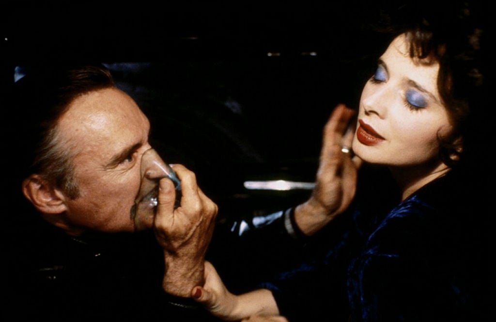 Dennis Hopper and Isabella Rossellini