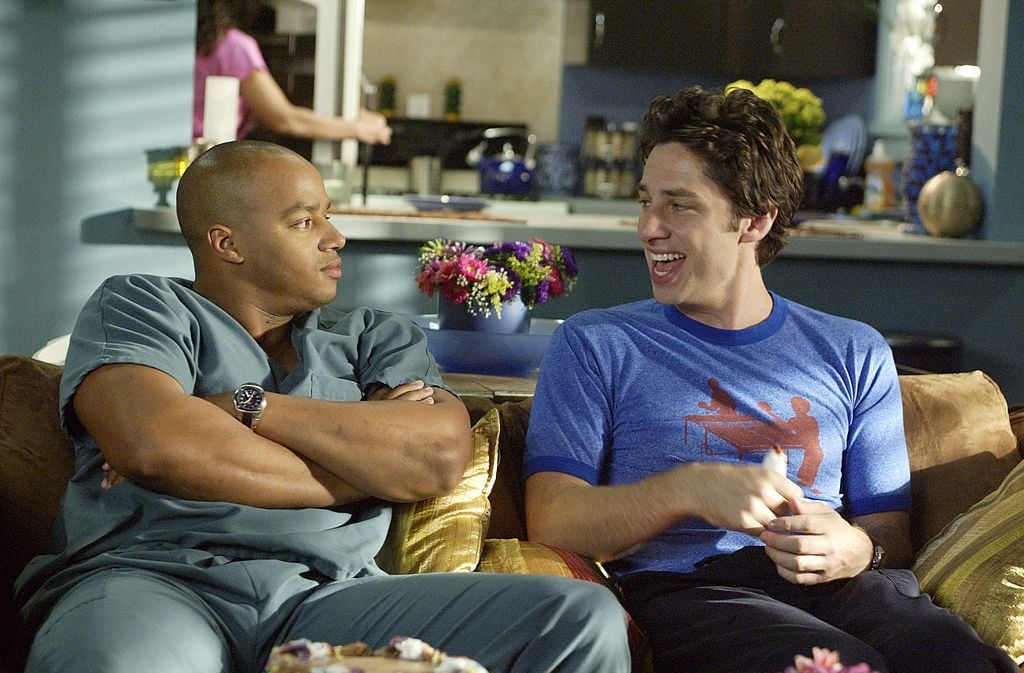 Donald Faison and Zach Braff