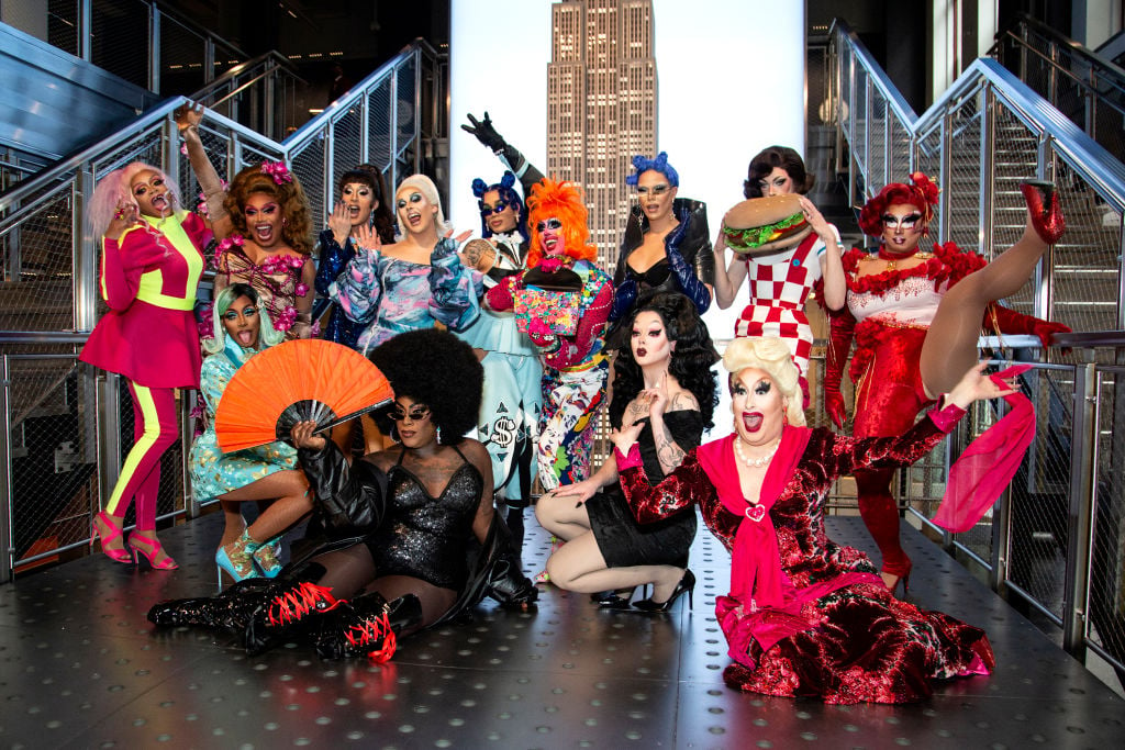 The cast of 'RuPaul's Drg Race' season 12