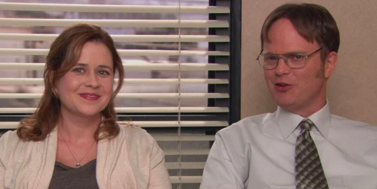 'The Office' Dwight Schrute Pam Beesly