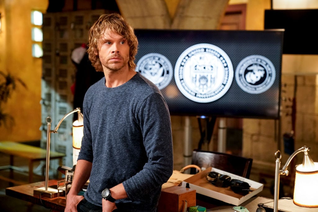 Eric Christian Olsen on the set of NCIS LA | Erik Voake/CBS via Getty Images