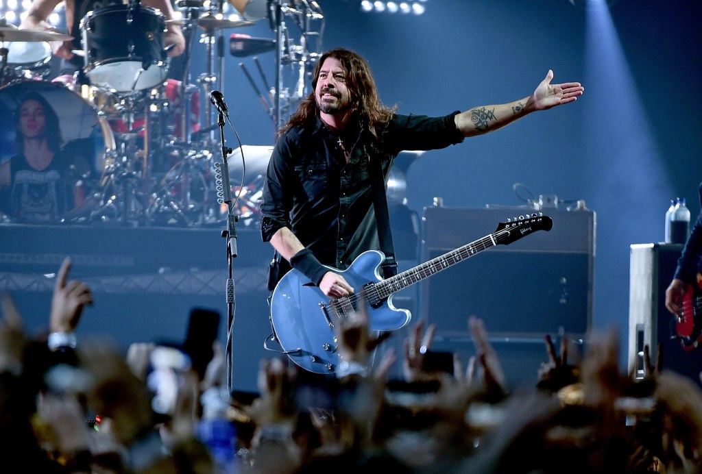 Dave Grohl of the Foo Fighters