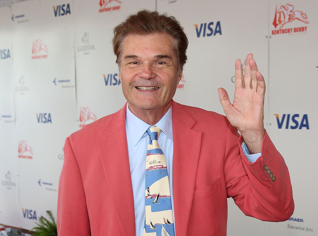 Fred Willard at the Kentucky Derby in 2008