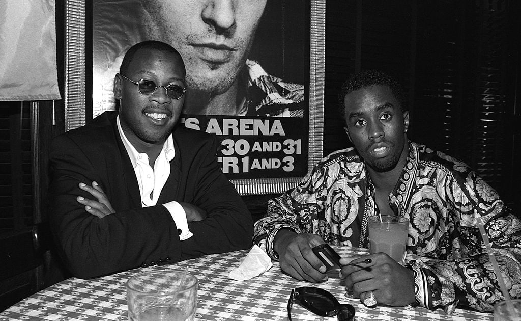 Andre Harrell and Diddy