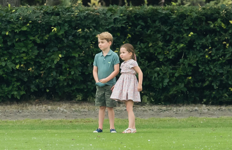 Prince George and Princess Charlotte