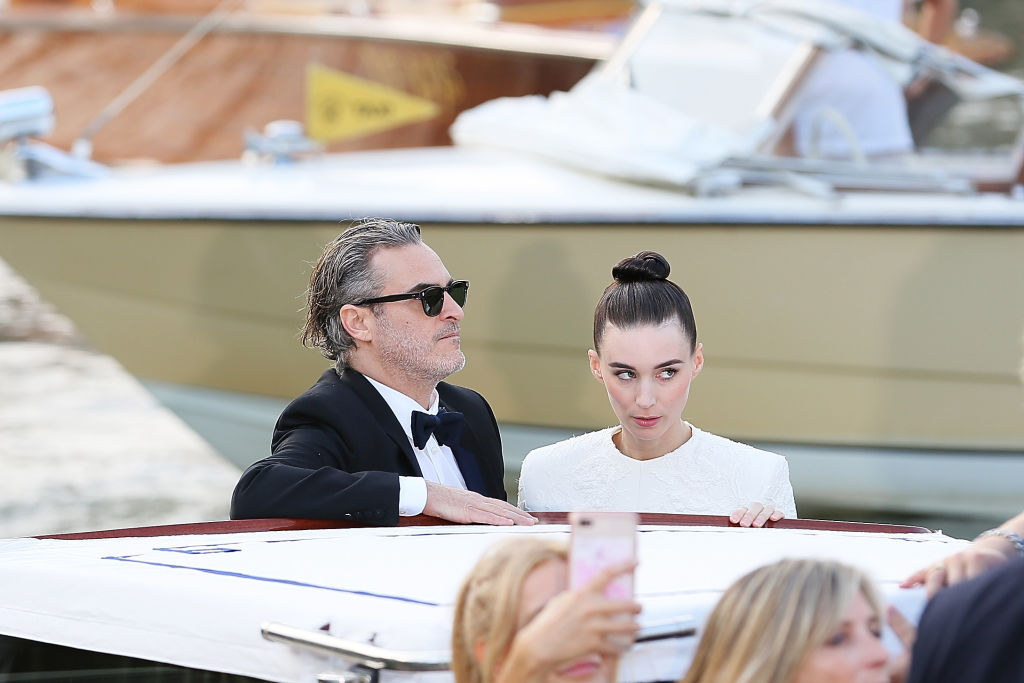 Joaquin Phoenix and Rooney Mara