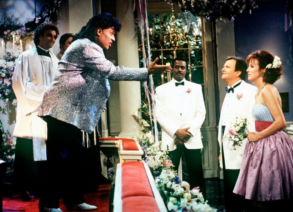 Little Richard in a wedding scene from 'One Life to Live' 1995