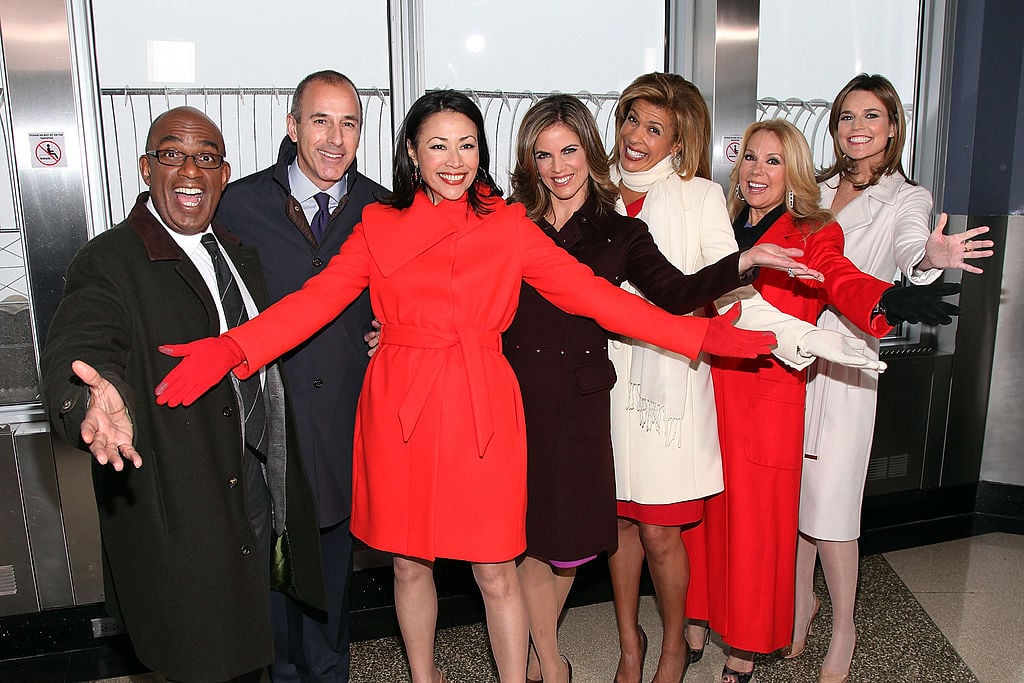 Ann Curry, Matt Lauer and their 'Today' colleagues in 2012