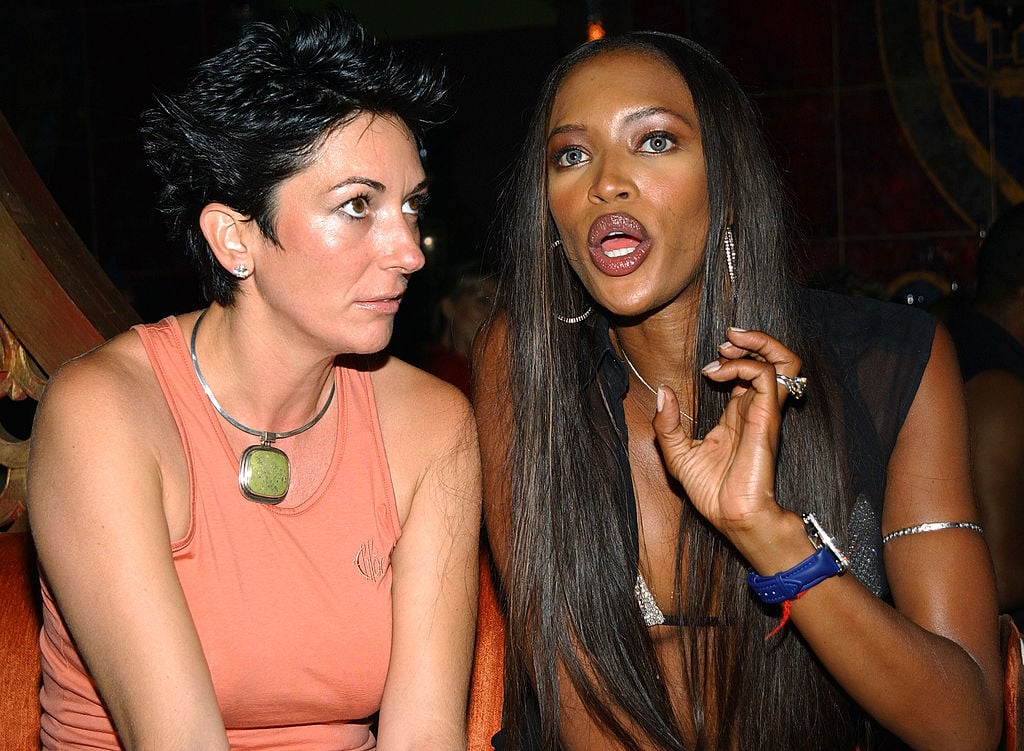 Ghislaine Maxwell  and Naomi Campbell 