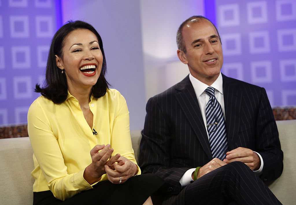 Ann Curry and Matt Lauer on 'Today' 