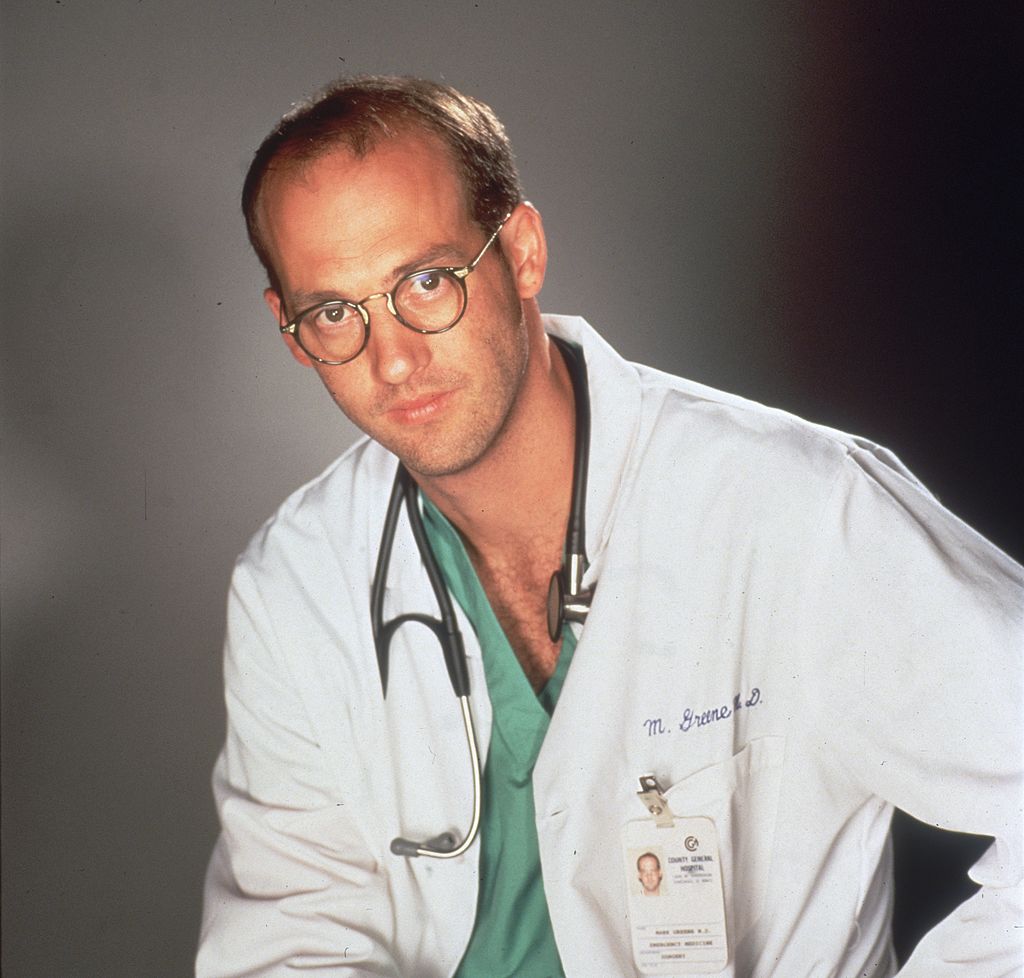 Anthony Edwards as Dr. Mark Greene on 'ER'