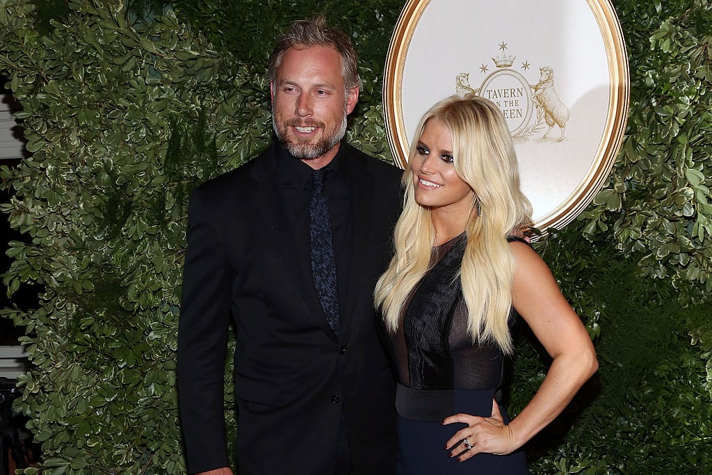 Eric Johnson and Jessica Simpson