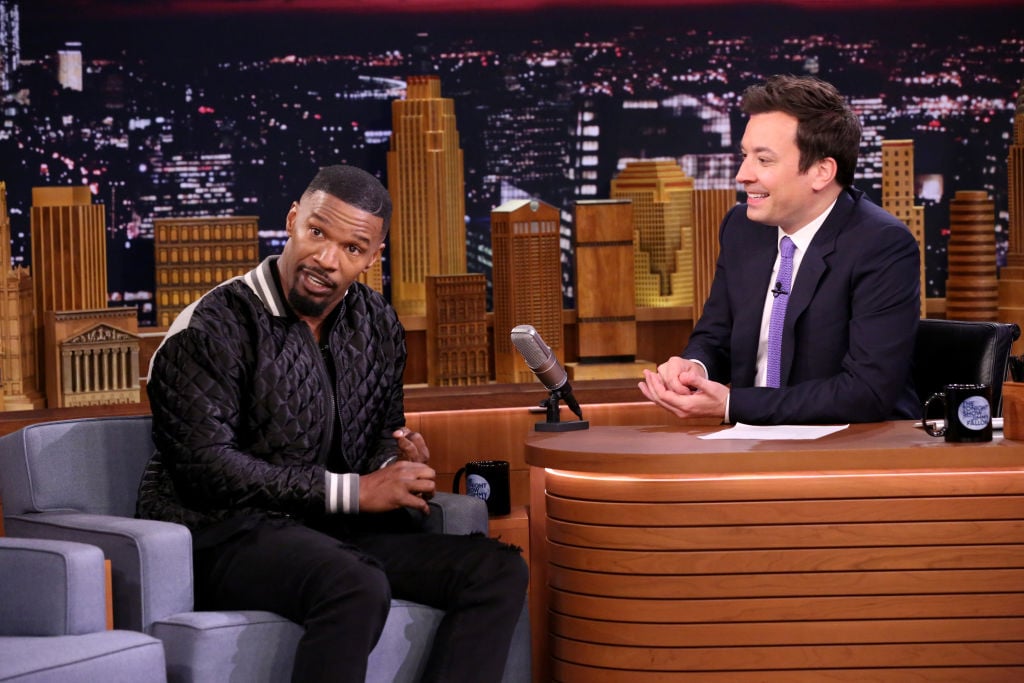 Jamie Foxx and Jimmy Fallon