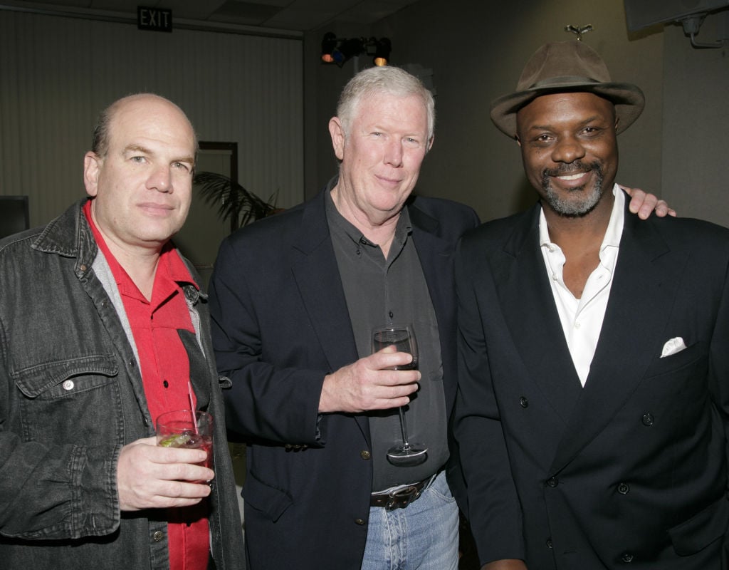 David Simon, Creator/Executive Producer, Ed Burns and Robert Wisdom 