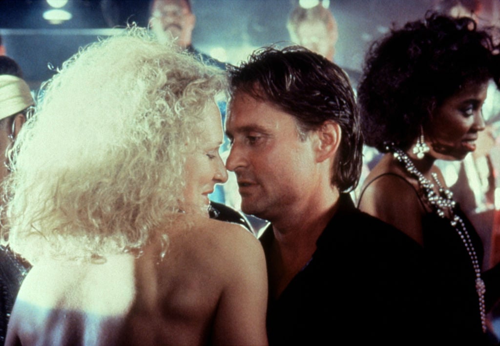 Glenn Close and Michael Douglas