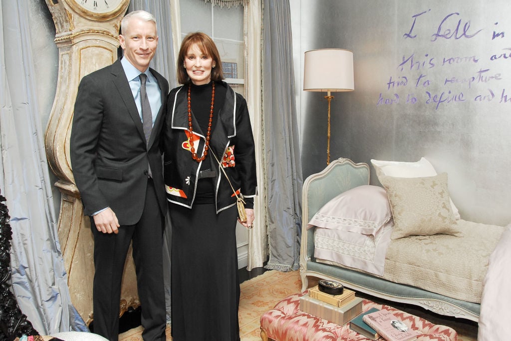 Gloria Vanderbilt and Anderson Cooper