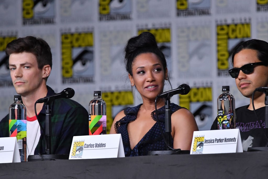 'The Flash' stars Grant Gustin, Candice Patton, and Carlos Valdes