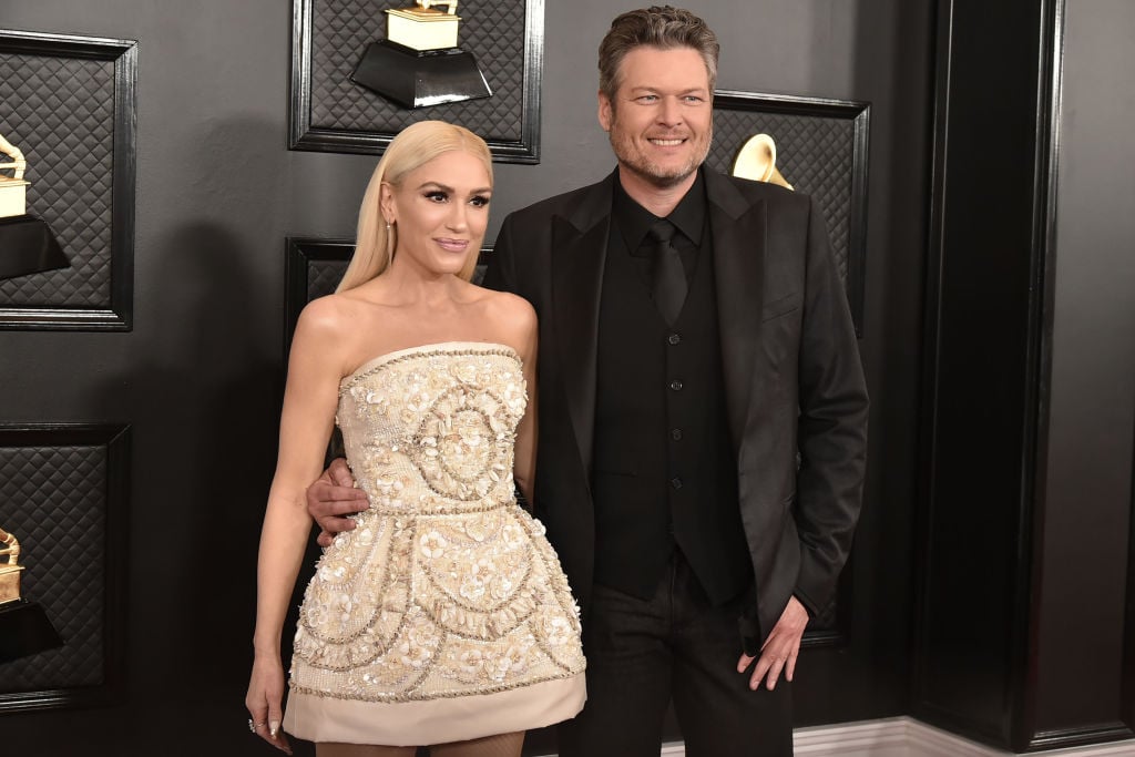 Gwen Stefani and Blake Shelton 