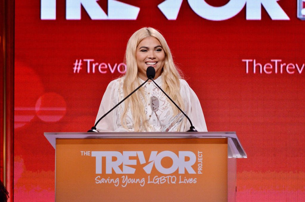 Youth Innovator Award winner Hayley Kiyoko