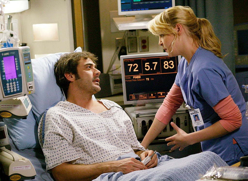 Jeffrey Dean Morgan and Katherine Heigl of 'Grey's Anatomy' 