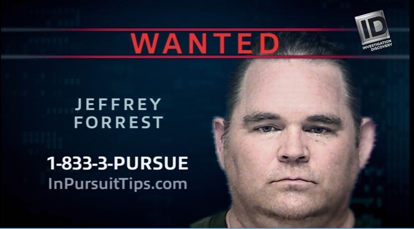 Jeffrey Forrest wanted poster