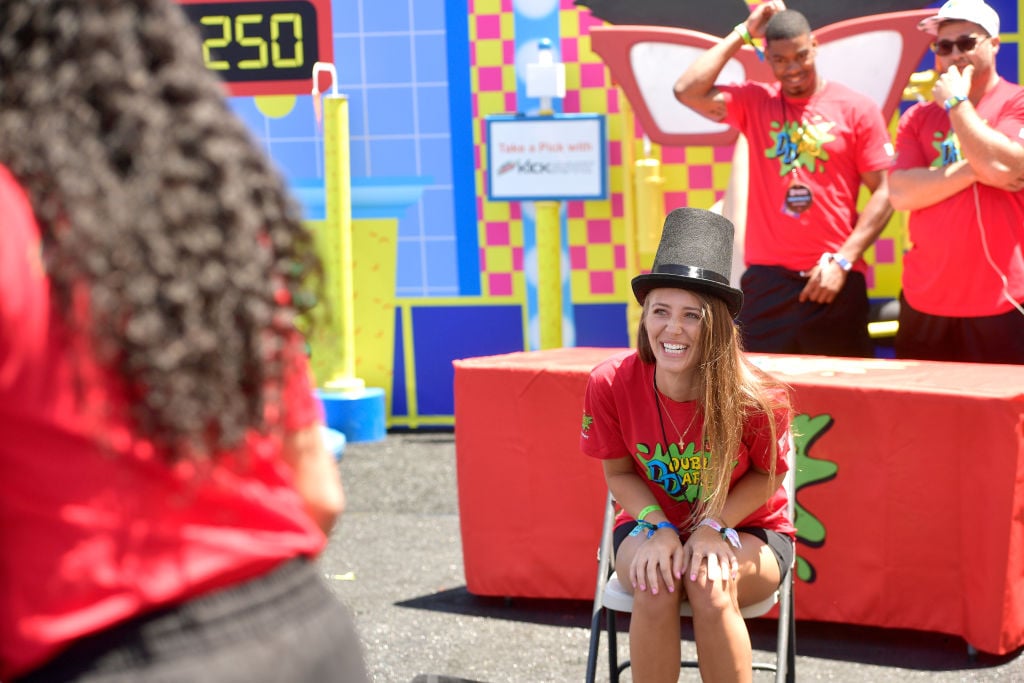 Jenna Compono attends 'Double Dare' presented by Mtn Dew Kickstart 